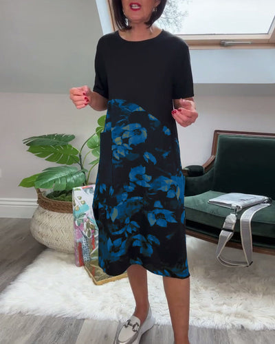 Ivania - Elegant Casual Floral Dress