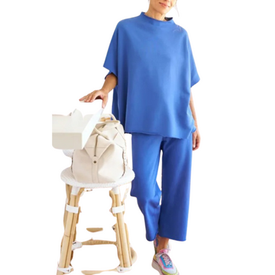 Aella - Relaxed Batwing Sleeve Comfort Set