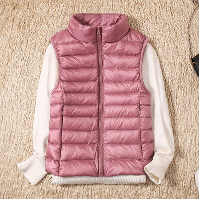 Ambrie - Elegant Casual Puffer Vest