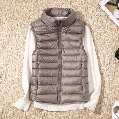 Ambrie - Elegant Casual Puffer Vest