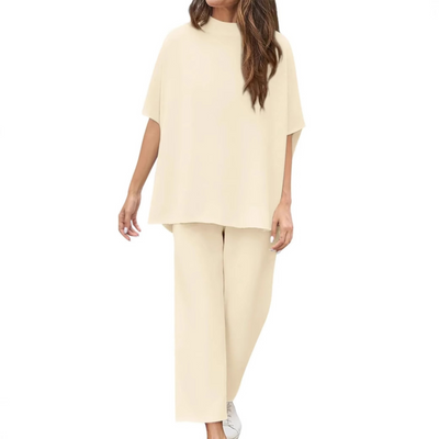 Aella - Relaxed Batwing Sleeve Comfort Set