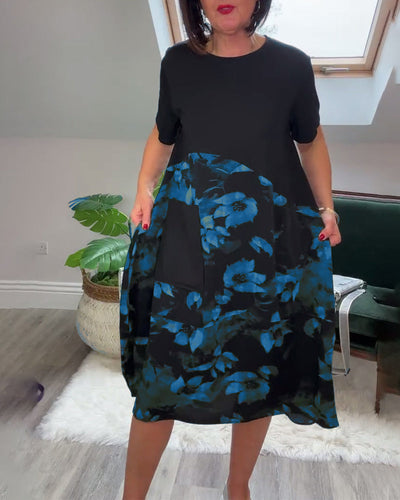 Ivania - Elegant Casual Floral Dress
