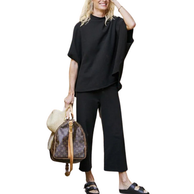 Aella - Relaxed Batwing Sleeve Comfort Set