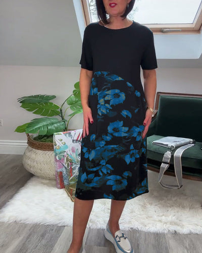 Ivania - Elegant Casual Floral Dress