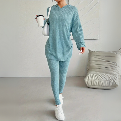 Ella Hoodie Sweater and Skinny Trousers Set