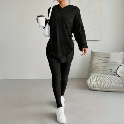 Ella Hoodie Sweater and Skinny Trousers Set
