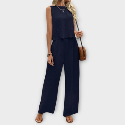Leah - Linen Luxe Set