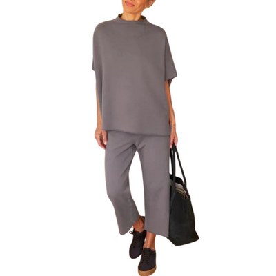 Aella - Relaxed Batwing Sleeve Comfort Set