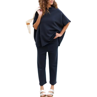 Aella - Relaxed Batwing Sleeve Comfort Set