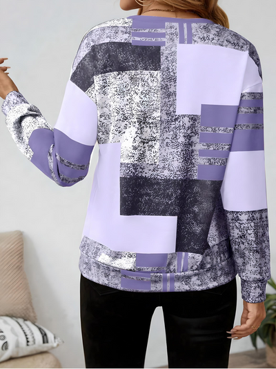 Justina - Elegant Casual Sweatshirt