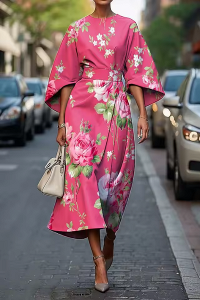 Donatella - Elegant Floral Dress