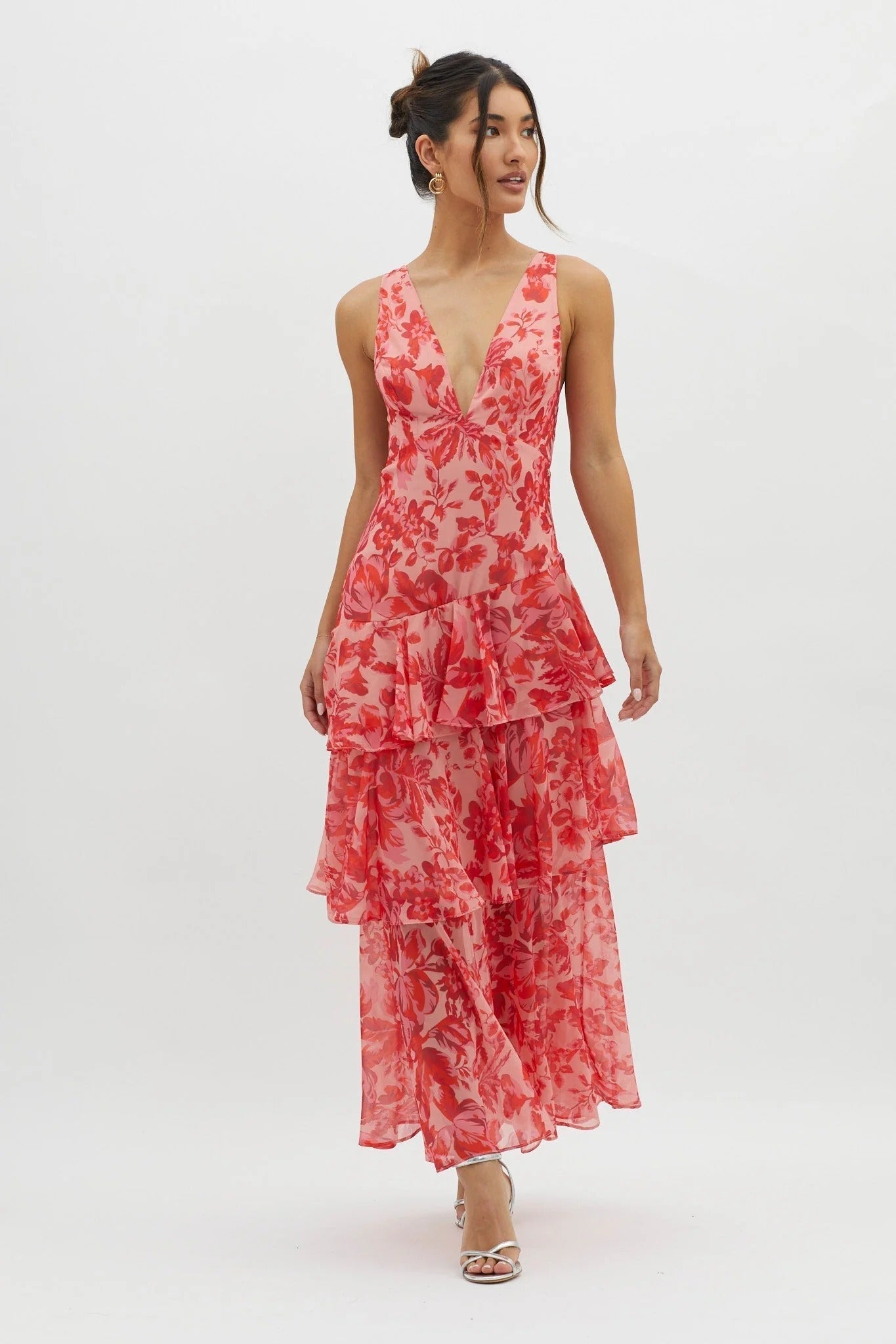 Benedetta - Elegant Floral Maxi Dress